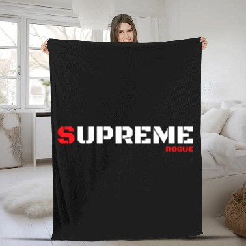 Discover Supreme Rogue Bad Military Style Gaming Gamer Fleece Blankets