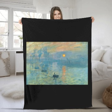 Discover Bitcoin Coin-Crypto Painting Fleece Blankets