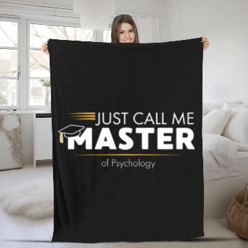 Discover Master Of Psychology 2020 Graduation Fleece Blankets