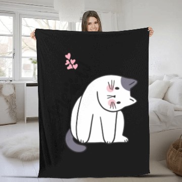 Discover Meow | Cat Lover Fleece Blankets