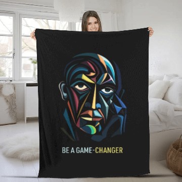 Discover Be A Game Changer Fleece Blankets