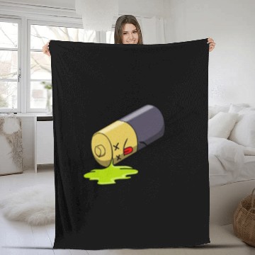 Discover I'm Tired Out Of Battery Tired Mom Tired Dad Low Fleece Blankets