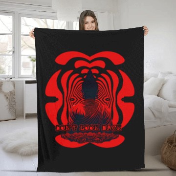 Discover Don't look back buddha Fleece Blankets