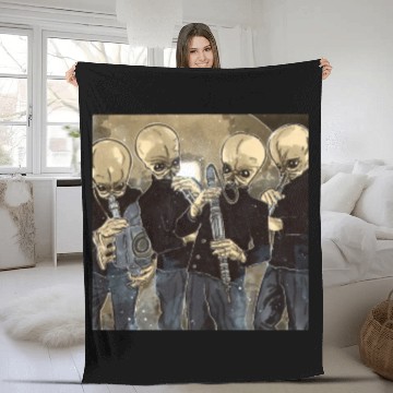 Discover Cantina Band Mos Eisley Fleece Blankets