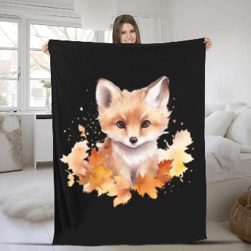Discover Baby fox Fleece Blankets