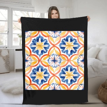 Discover Detailed Summer Ceramic Collection 001 Fleece Blankets