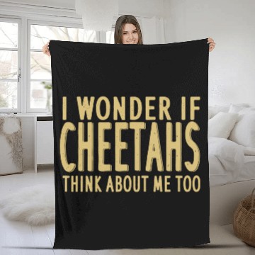 Discover faster cheetah saying Lover Africa travel Fleece Blankets