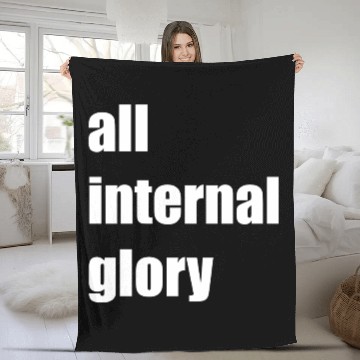 Discover all internal glory cool Fleece Blankets