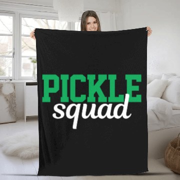Discover Pickle nature Fleece Blankets