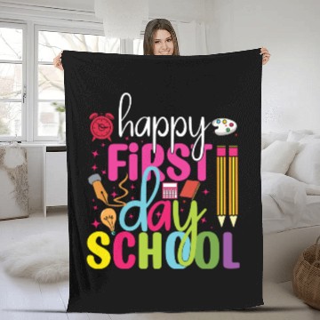 Discover moving up to preschool teacher student graduation Fleece Blankets