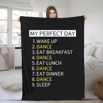 Discover Dancing Dancing Humor Dance Competition Dancer Fleece Blankets