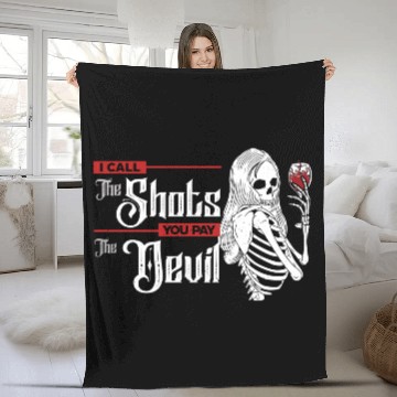 Discover Order Shots & Pay Devil Fleece Blankets
