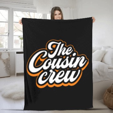 Discover The Cousin Crew Fleece Blankets