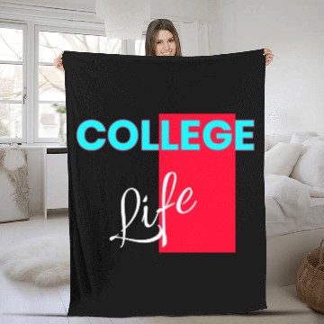 Discover College wear Fleece Blankets