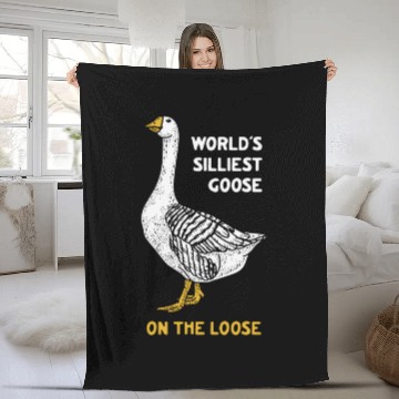 Discover World s Silliest Goose Fleece Blankets