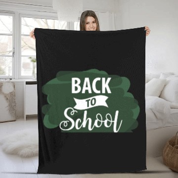 Discover Back to school Fleece Blankets