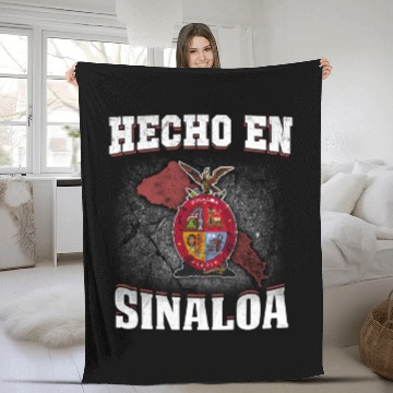 Discover Mexican Hecho En Sinaloa Fleece Blankets