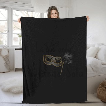 Discover Lonely Dancer Fleece Blankets