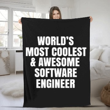 Discover World s Most Coolest And Awesome Software Engineer Fleece Blankets