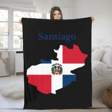 Discover Santiago Province Dominican Republic Fleece Blankets