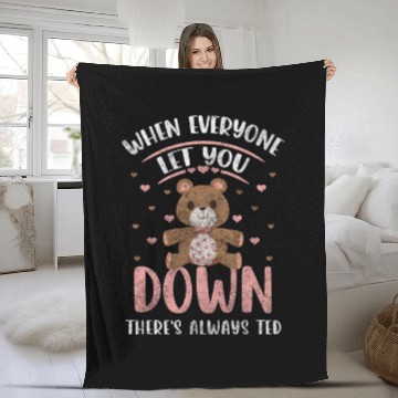 Discover Teddy Bear Children Toy Cuddling Fleece Blankets