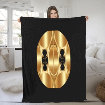 Discover A new classic golden fox women's Fleece Blankets for girls