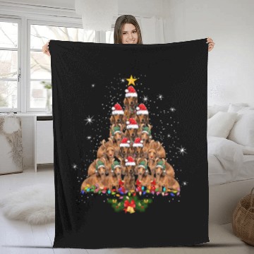 Discover Tree Dachshund S Fleece Blankets
