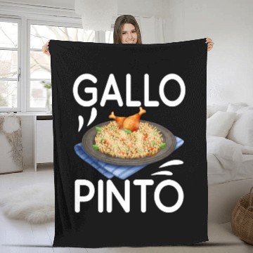 Discover Gallo Pinto Costa Rican Cuisine Latin America Fleece Blankets