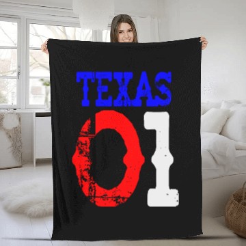 Discover Texas number one Fans Gift Fleece Blankets