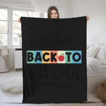 Discover Welcome Back To School Principal Appreciation Fleece Blankets