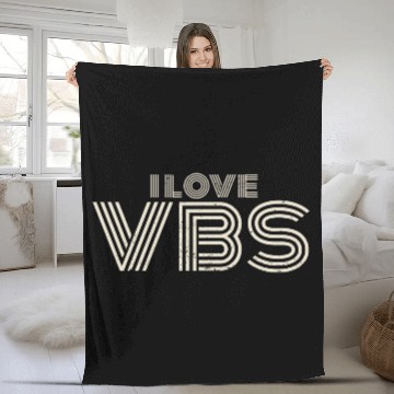 Discover VBS Crew Summer Camp Vacation Teacher Student Fleece Blankets