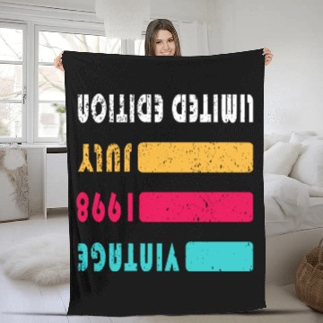 Discover July 1998 Anniversary July 1998 July Fleece Blankets