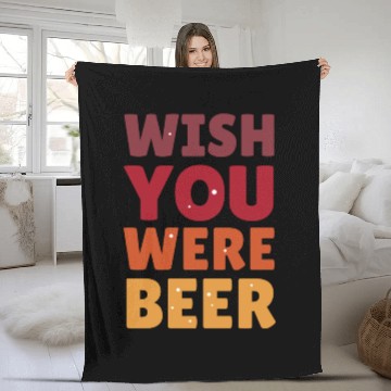 Discover I wish you were here with me nature Fleece Blankets