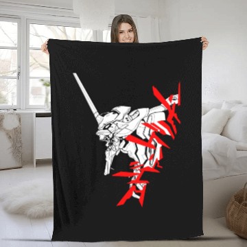 Discover eva is angry Fleece Blankets