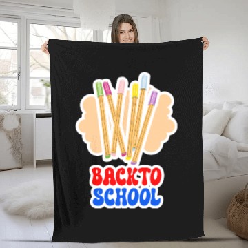 Discover Back to school Fleece Blankets