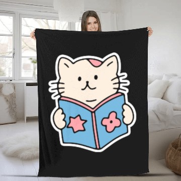 Discover book aesthetic Fleece Blankets