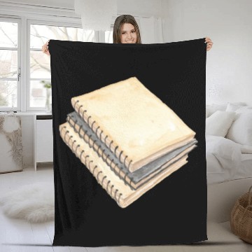 Discover book aesthetic Fleece Blankets