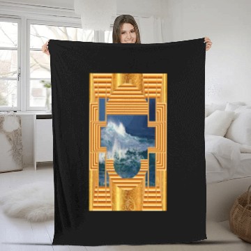 Discover Gold girl's Fleece Blankets retrieve