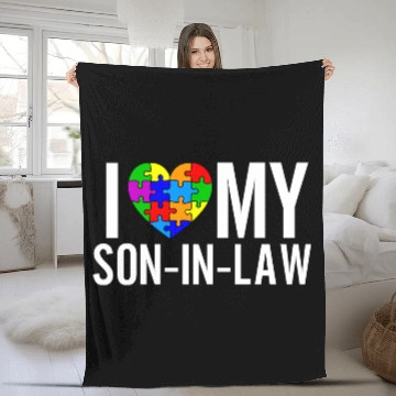 Discover I Love My Son-In-Law Fleece Blankets