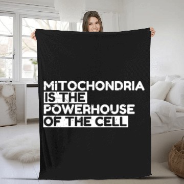 Discover Mitochondria Is The Powerhouse Of The Cell Fleece Blankets