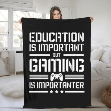 Discover Education And Gaming Fleece Blankets