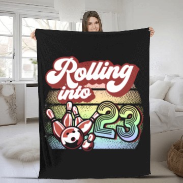 Discover Bowling Py Rolling Into 23 Fleece Blankets