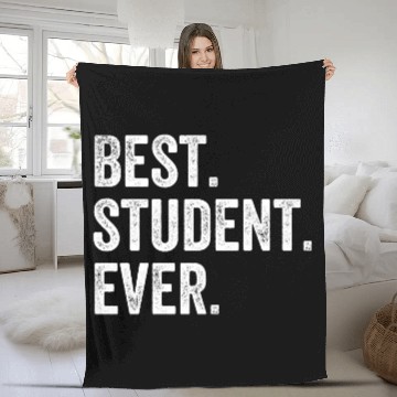 Discover Best Student Ever Back To School Fleece Blankets