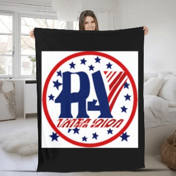 Discover RA USA Fleece Blankets: Red, White, and Blue All the Way!"