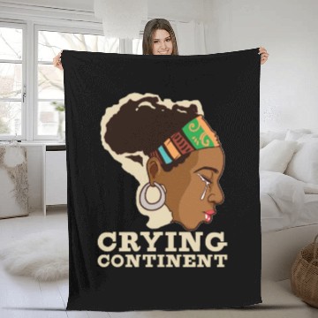 Discover Afro Black Girl Pride Afro Girl Afrocentric Melani Fleece Blankets