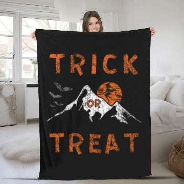 Discover Trick Or Treat Witch Fleece Blankets