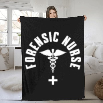 Discover Great Forensic Nurse Pocket Outfit Fleece Blankets