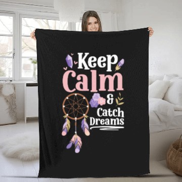 Discover Dream Catcher Sleep Dreams Fleece Blankets