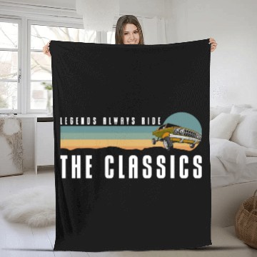 Discover Classic Car Muscle Car Mechatronics Engineer Motor Fleece Blankets