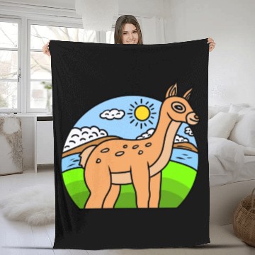 Discover Cute Cartoon Deer Fleece Blankets